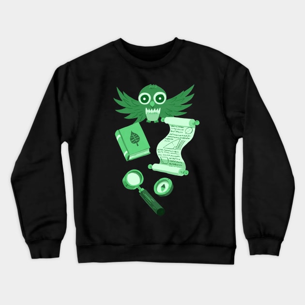 Education! Crewneck Sweatshirt by washburnillustration